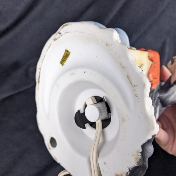 1989 snow white witch crystal ball lit Halloween decor - Picture 4 of 9